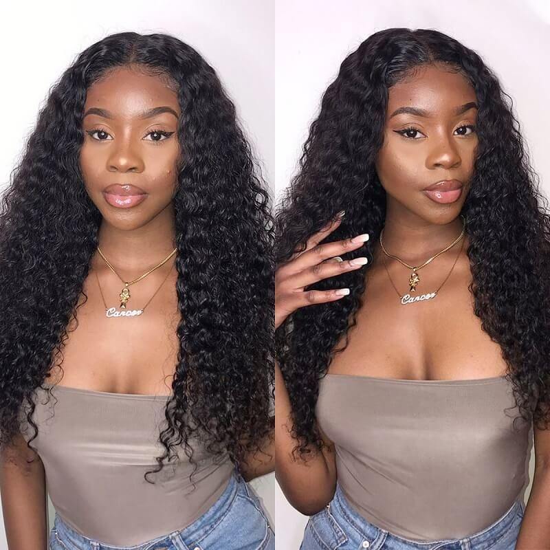 Withme Hair 13×6 Lace Frontal Wigs Brazilian Human Hair Lace Wig With Baby Hair Pre Plucked Lace Wigs - Withme Hair