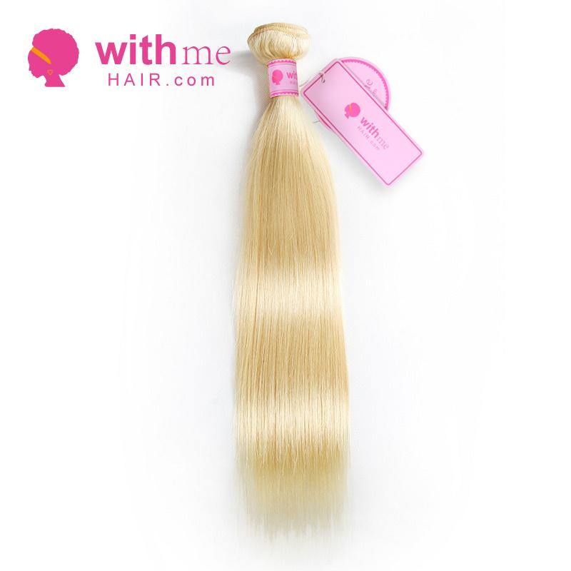 Withme Hair #613 Blonde Hair Bundle Straight Brazilian Human Hair - Withme Hair
