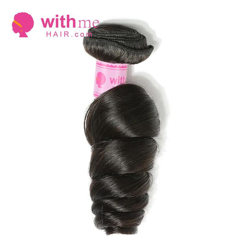 Withme Hair 1pc Hair Bundle Loose Wave Brazilian Human Hair - Withme Hair