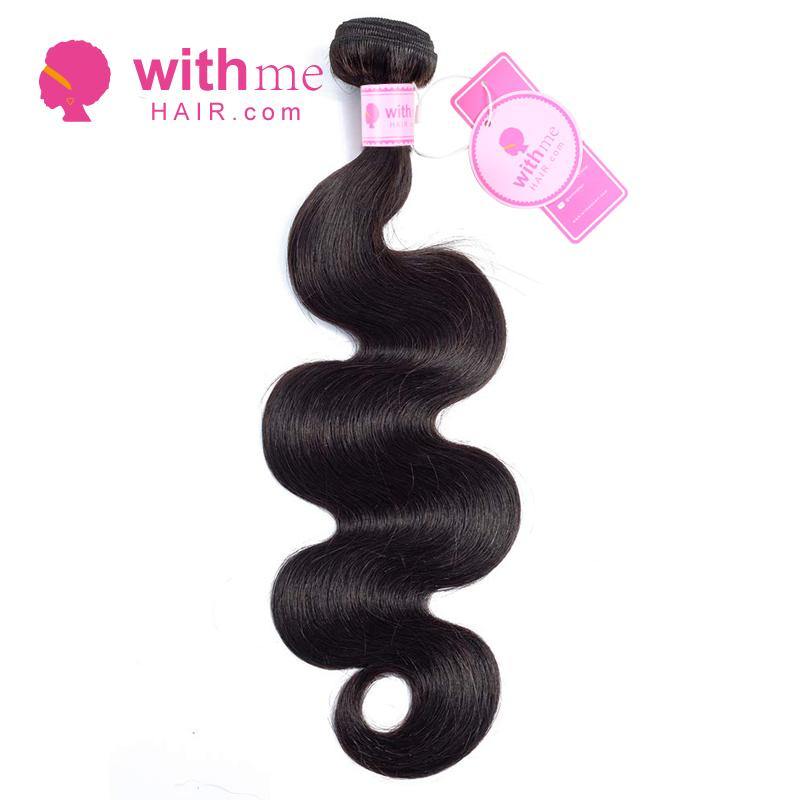 Withme Hair 1pc Hair Bundle Body Wave Brazilian Human Hair - Withme Hair
