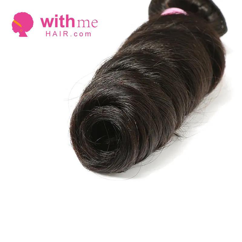 Withme Hair 1pc Hair Bundle Loose Wave Brazilian Human Hair - Withme Hair