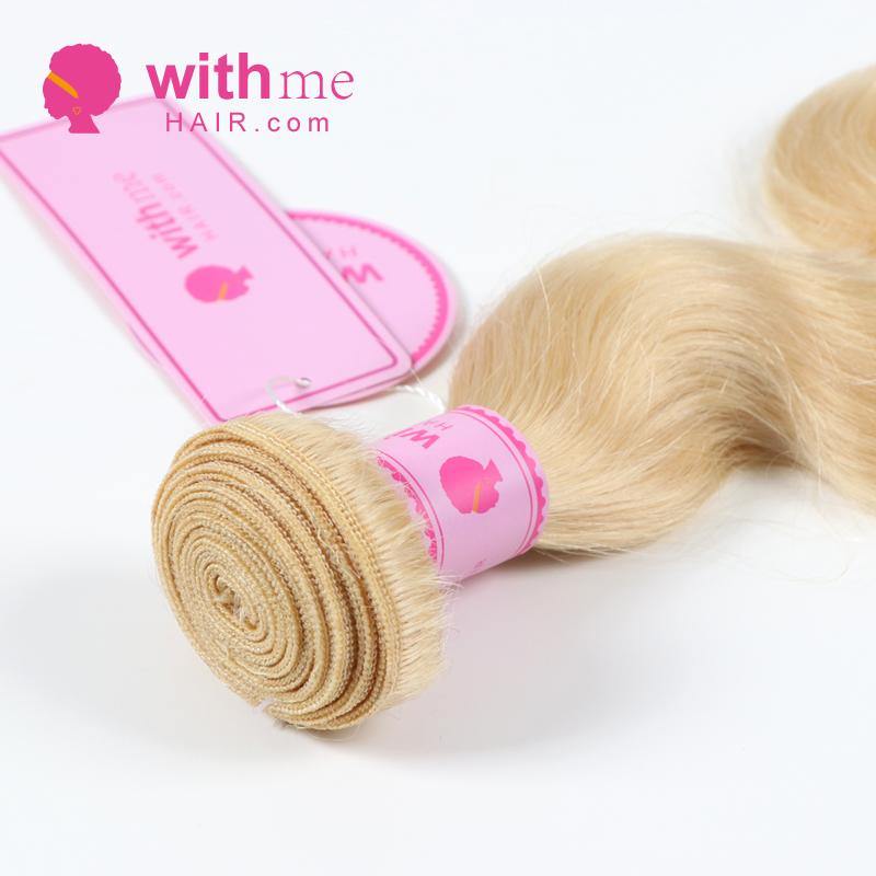Withme Hair #613 Blonde Hair Bundle Body Wave Brazilian Human Hair - Withme Hair