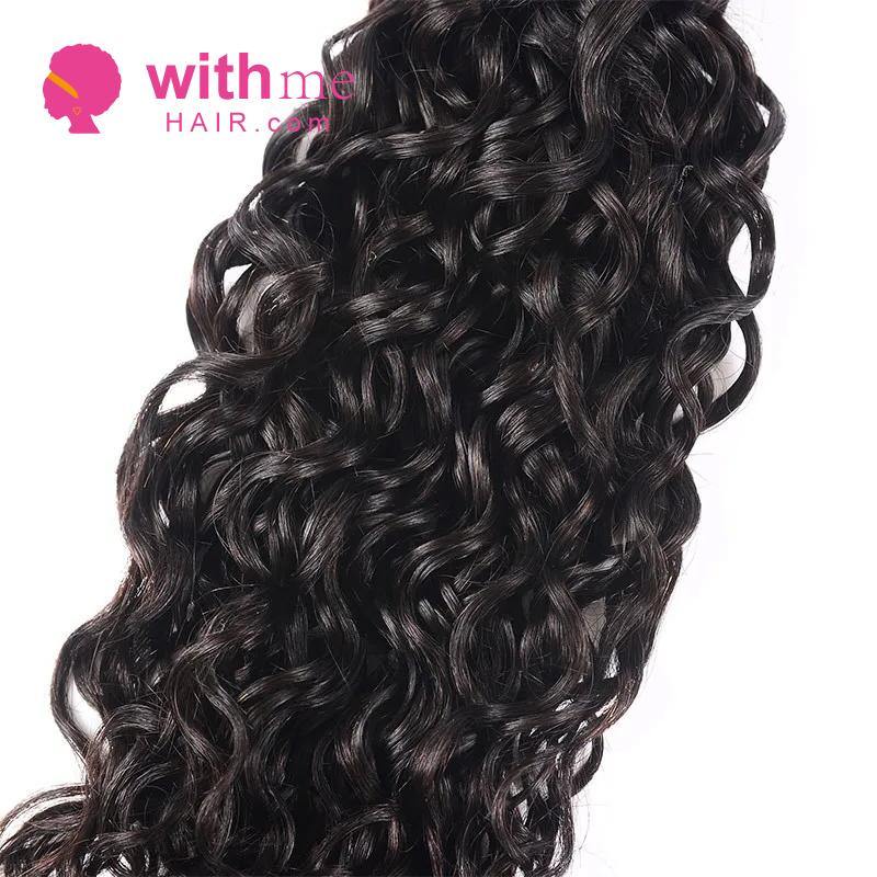 Withme Hair 4PCS Jerry Curly Brazilian Human Virgin Hair Bundles - Withme Hair