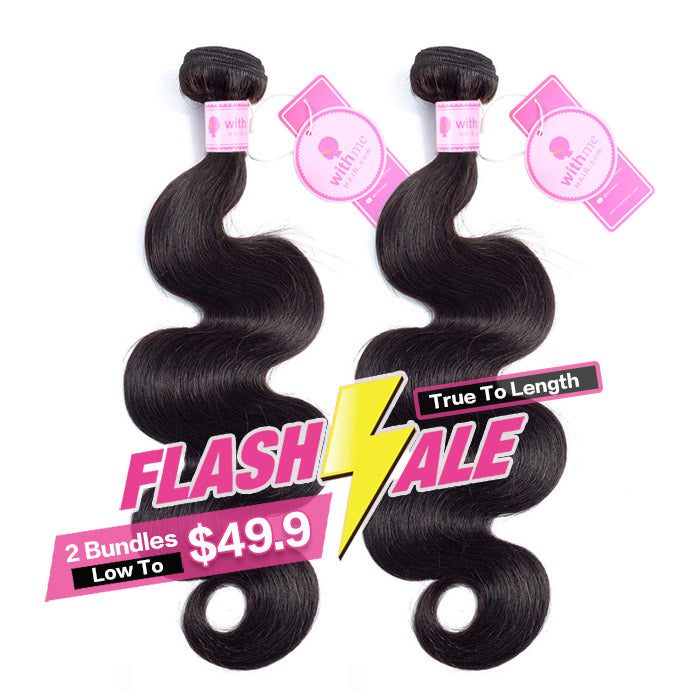 10A Grade 2pcs Bundle Hair Deal | Flash Sale