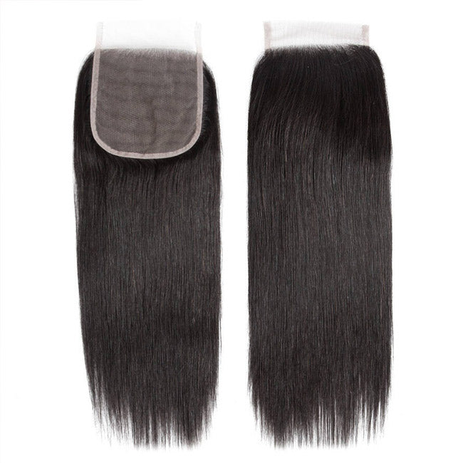 HD 5x5 Inch Lace Closure Straight Undectable Invisible Lace