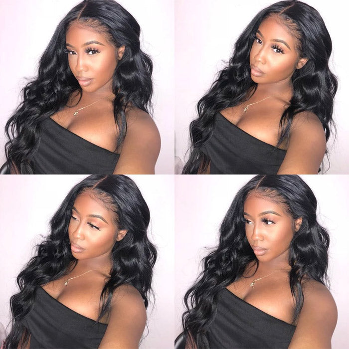 HD Lace Wig 4x4 Inch Closure Body Wave Match All Skin