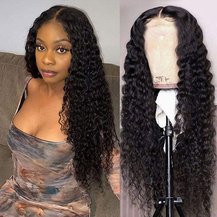 Real HD Lace 13x4 Inch Frontal Wig Deep Wave Undetectable Lace