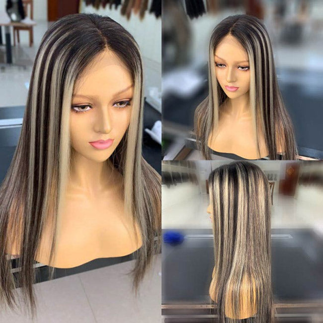 Withme Hair 613 Blonde Highlight Wig 13x4 Lace Front Wig