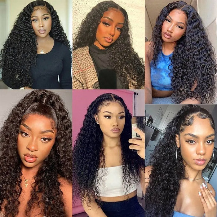 Real HD Lace 13x4 Inch Frontal Wig Jerry Curly Undetectable Lace