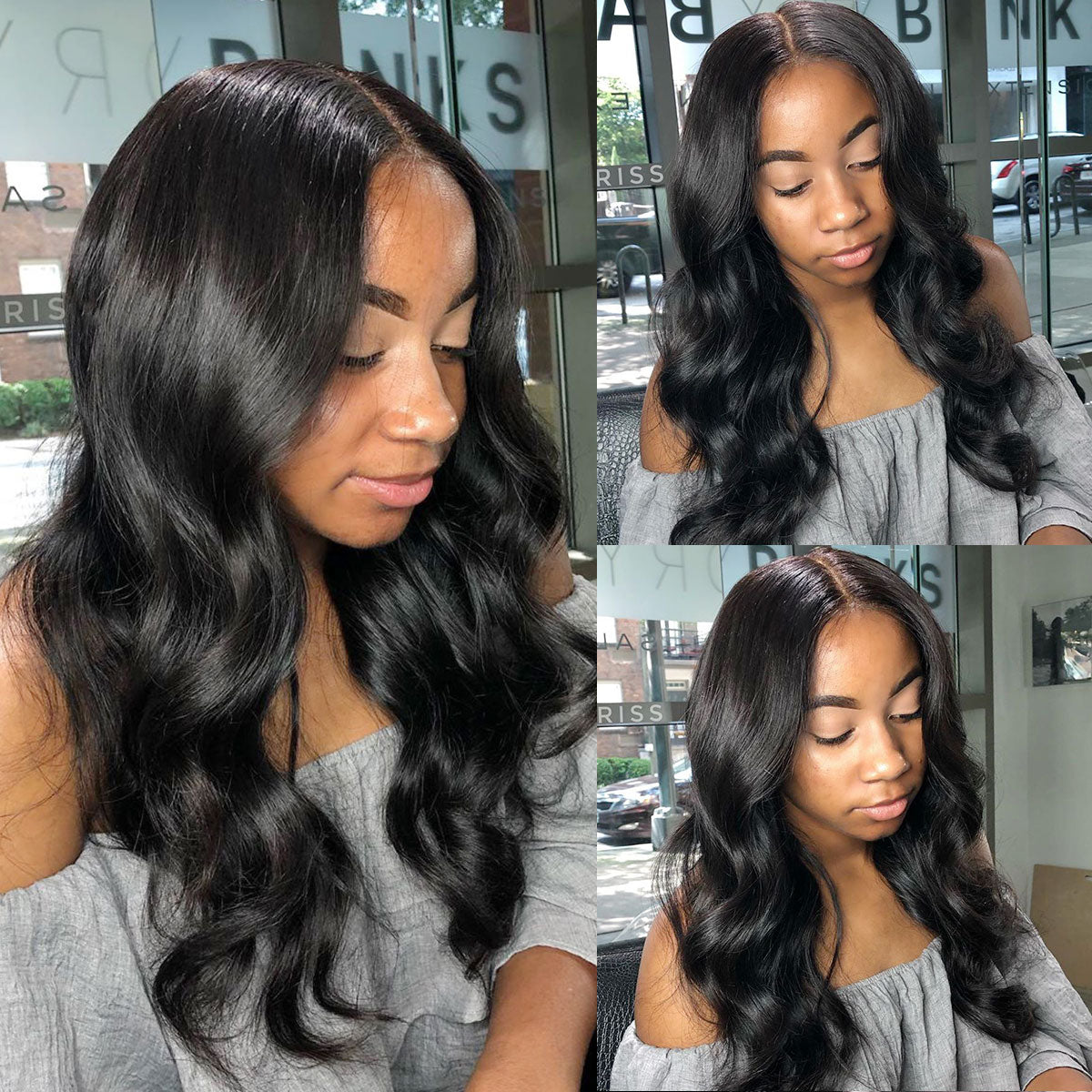 10A Grade 3 Bundles with 5x5 HD Lace Closure Body Wave