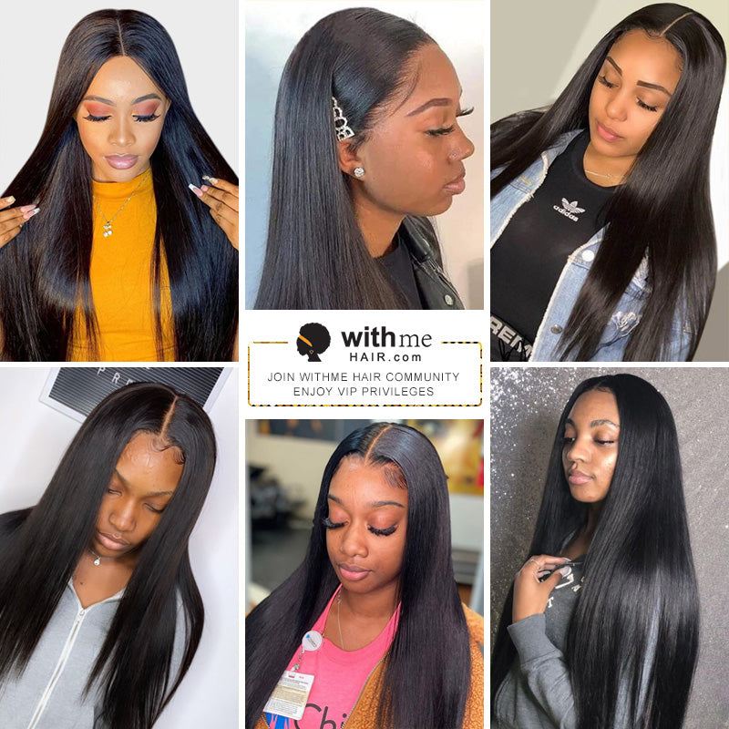 Withme Hair Wholesale Price 4Pcs Wigs Deal 4*4 Closure Wigs 13*4 Frontal Wigs