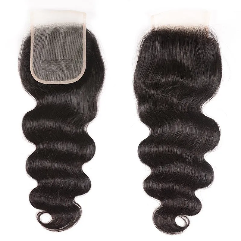 Withme Hair 4 Bundles Remy Hair Body Wave with 4*4 Lace Closure - Withme Hair
