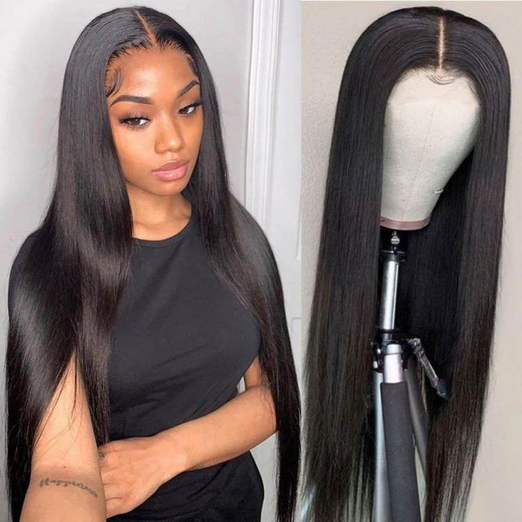 Withme Hair 13x4 HD Lace Frontal Wig Straight Brazilian Human Hair - Withme Hair