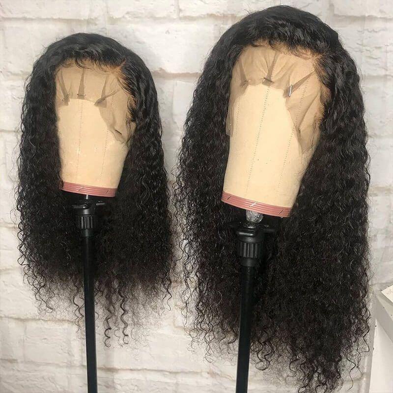 Withme Hair 360 Lace Wigs Brazilian Hair Jerry Curly Human Hair Lace Wig With Baby Hair Pre Plucked Lace Wigs - Withme Hair