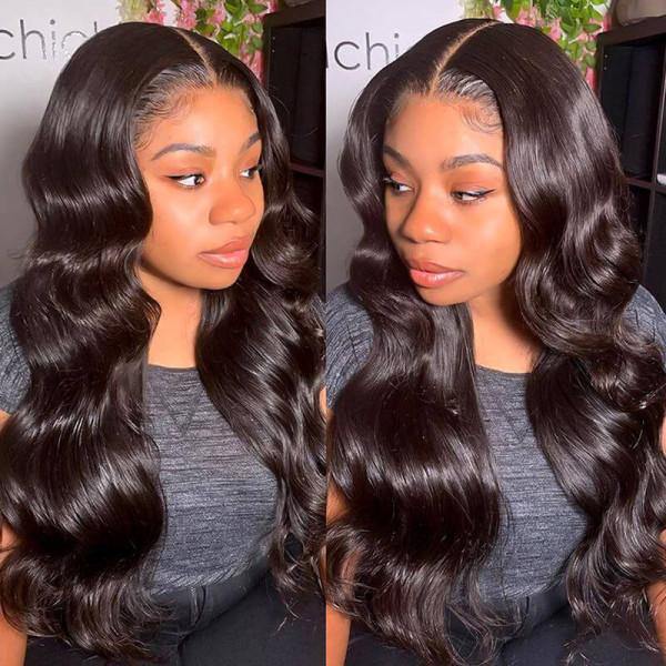 Withme Hair 13x6 HD Lace Frontal Wig Body Wave Brazilian Human Hair - Withme Hair