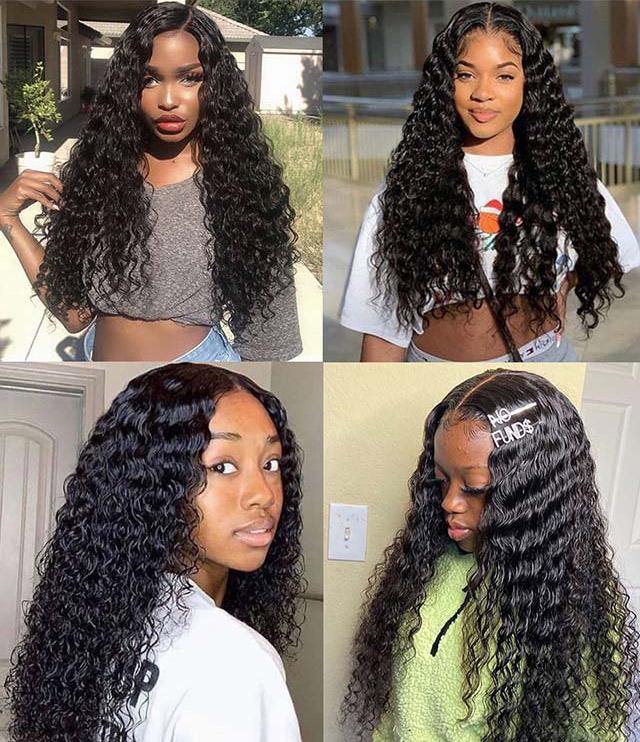 Withme Hair 4x4Inch Lace Closure Jerry Curly Brazilian Human Hair - Withme Hair