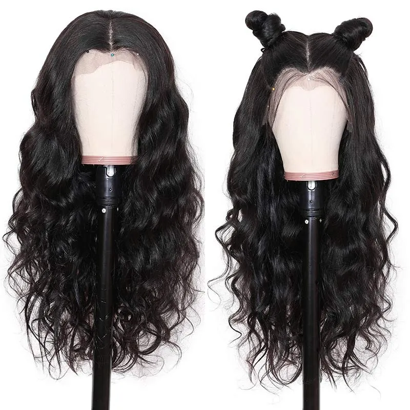 Withme Hair 13×4 Lace Frontal Wigs Brazilian Body Wave Human Hair Long Wig - Withme Hair