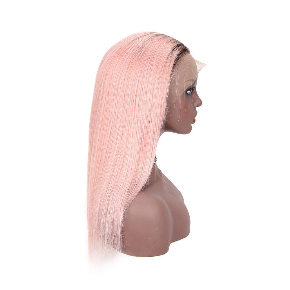 Withme Hair Lace Frontal Wig T1b Pink Straight 13x4 Lace Wig - Withme Hair