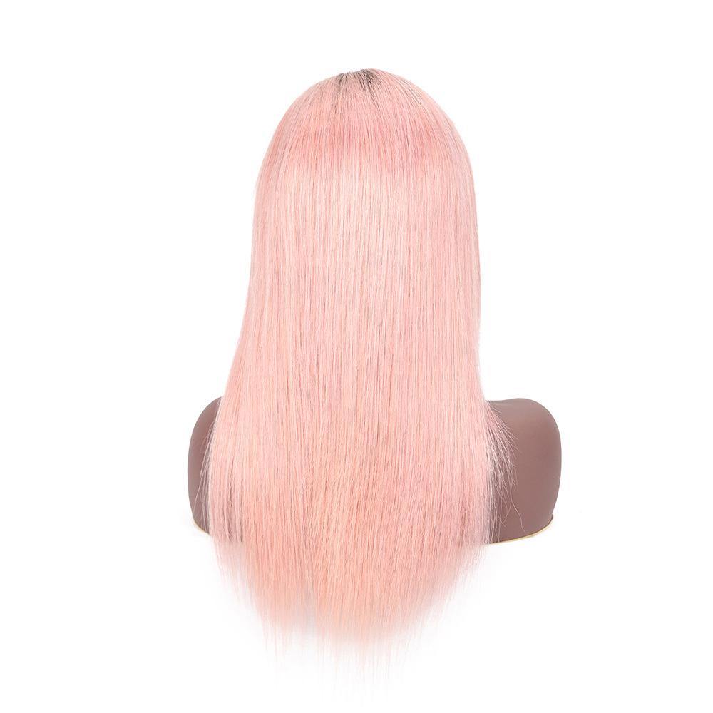 Withme Hair Lace Frontal Wig T1b Pink Straight 13x4 Lace Wig - Withme Hair