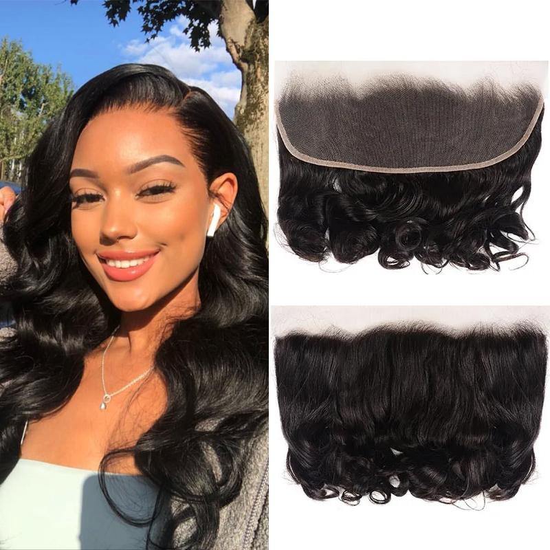 Withme Hair 13*4Inch Lace Frontal Loose Wave Brazilian Human Hair - Withme Hair