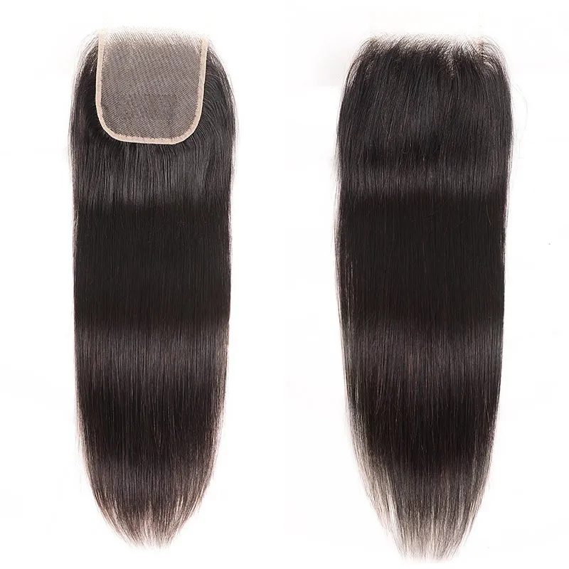 Withme Hair 4x4Inch Lace Closure Straight Brazilian Human Hair - Withme Hair
