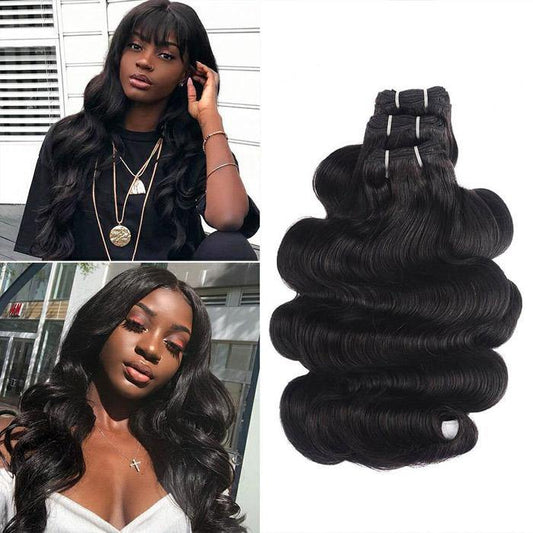 Withmehair Super Double Drawn Mink Hair 3 Bundles Body Wave - Withme Hair