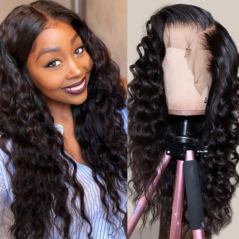 Full Lace Wig Loose Wave Human Hair