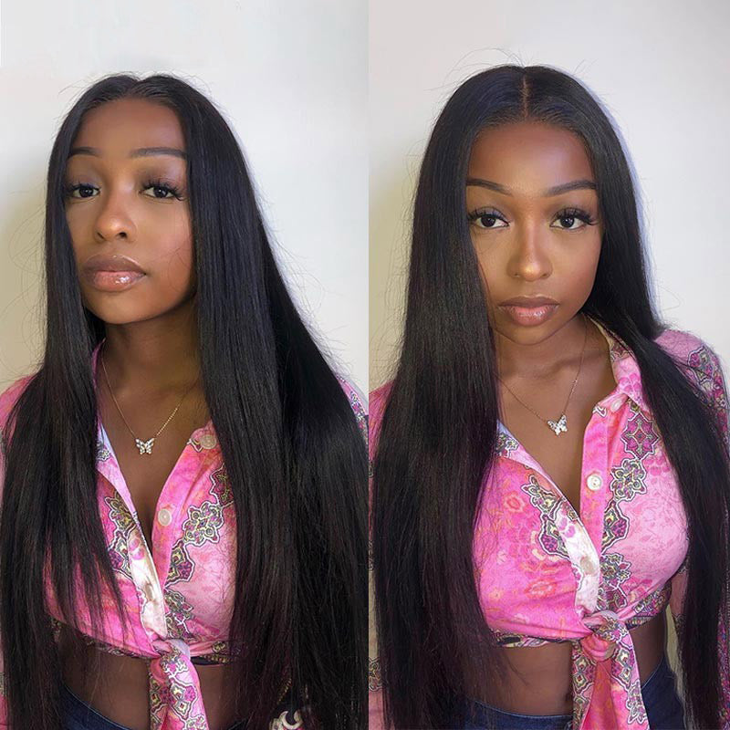 Full Lace Wig Straight Human Hair